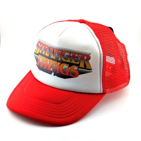 Loungefly Stranger Things Snapback Trucker Hat Netflix Retro Baseball Cap Unisex - Picture 5 of 9